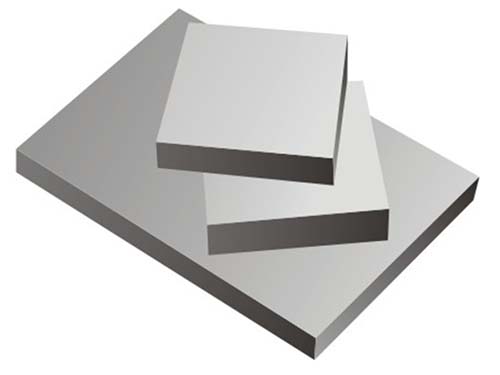 Cemented carbide plate