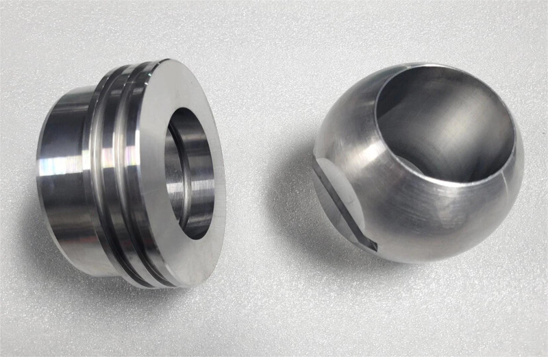 Tungsten Carbide Wear Parts Valve Seat Balls for Oil Gas Industry.jpg